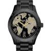 Michael Kors Layton Crystals Black IP MK6091 Womens Watch