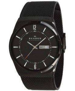 Skagen Melbye Black Titanium Case with Mesh Band SKW6006 Mens Watch