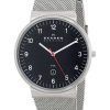 Skagen Denmark Black Dial Mesh Band SKW6051 Mens Watch