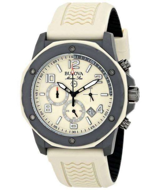 Bulova Marine Star Chronograph 98B201 Mens Watch