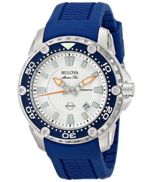 Bulova Marine Star Automatic Divers 200M 98B208 Mens Watch