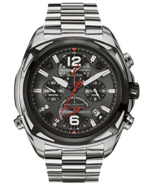 Bulova Precisionist Chronograph 300M 98B227 Mens Watch