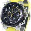 Citizen Chronograph Sports Yellow Nylon Band AN3455-30E Mens Watch