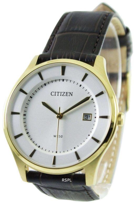 Citizen Gold Tone White Dial BD0043-08A Mens Watch