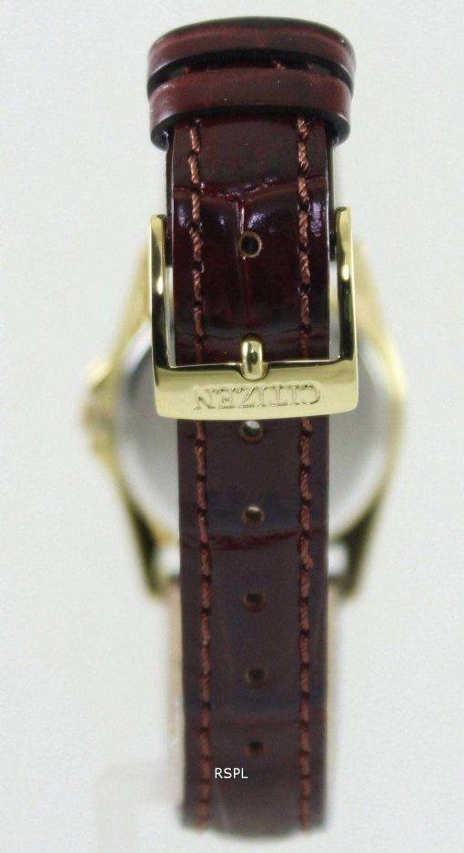 Citizen Quartz Gold Tone EQ0562-03P Womens Watch