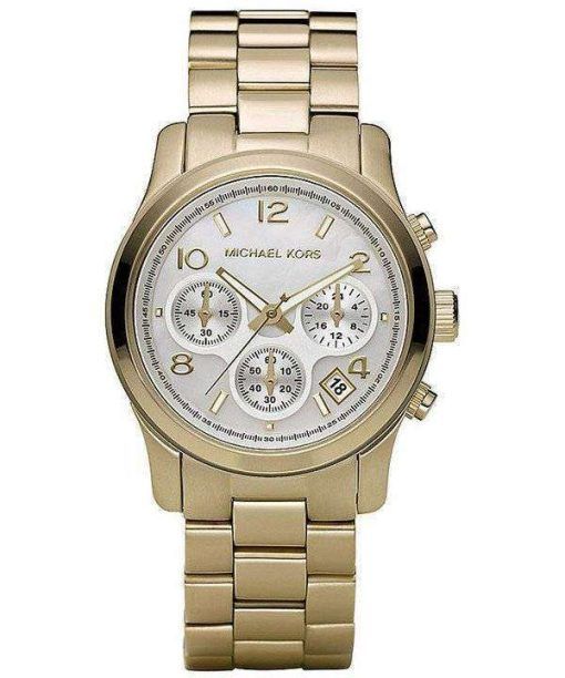 Michael Kors Classic Gold-Tone Chronograph MK5305 Womens Watch