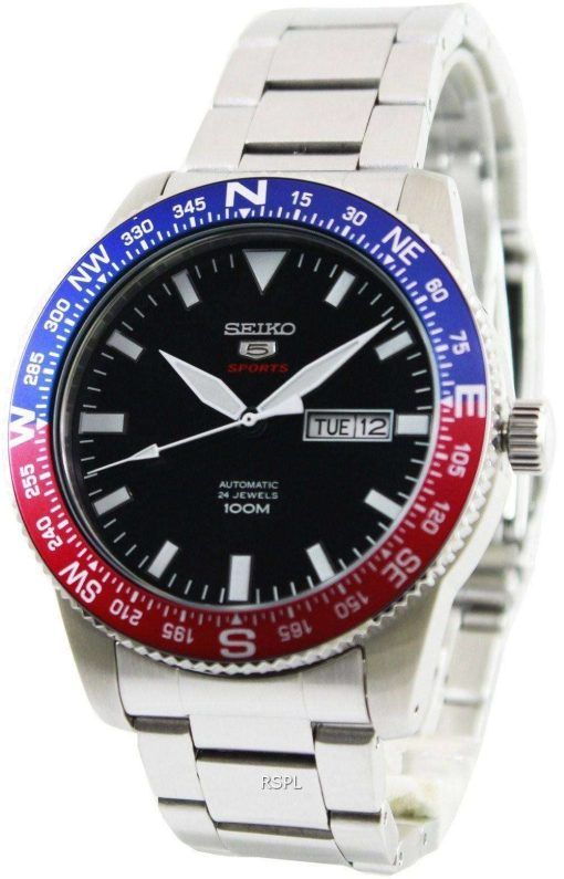 Seiko 5 Sports Automatic 24 Jewels 100M SRP661K1 SRP661K Mens Watch