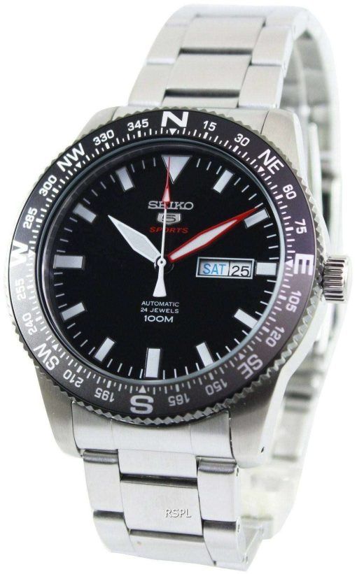 Seiko 5 Sports Automatic 24 Jewels 100M SRP669K1 SRP669K Mens Watch