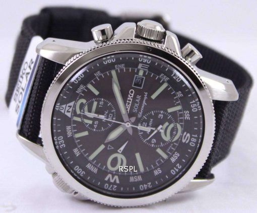 Seiko Prospex Solar Chronograph SSC135P1 SSC135P Mens Watch