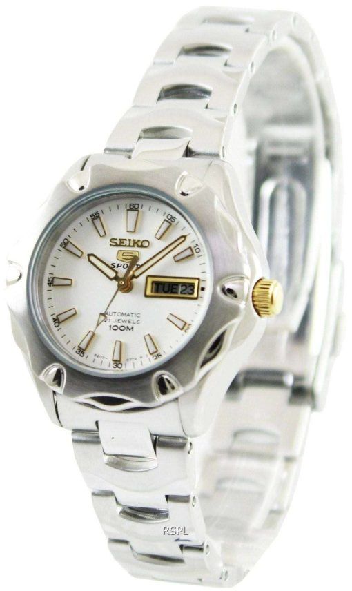 Seiko 5 Sports Automatic 21 Jewels SYMJ45K1 SYMJ45K Womens Watch