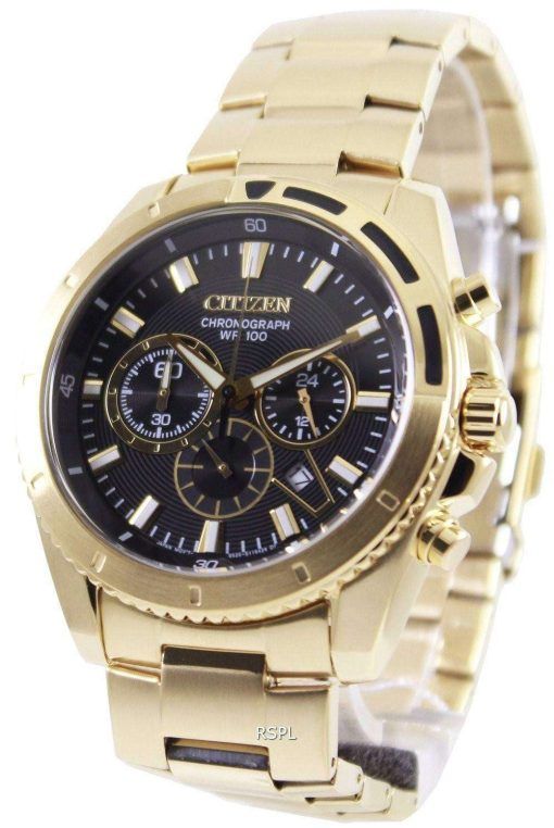 Citizen Chronograph Gold Tone AN8012-50E Mens Watch