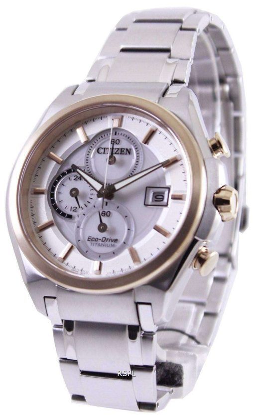 Citizen Eco Drive Super Titanium Chronograph CA0354-51A Mens Watch