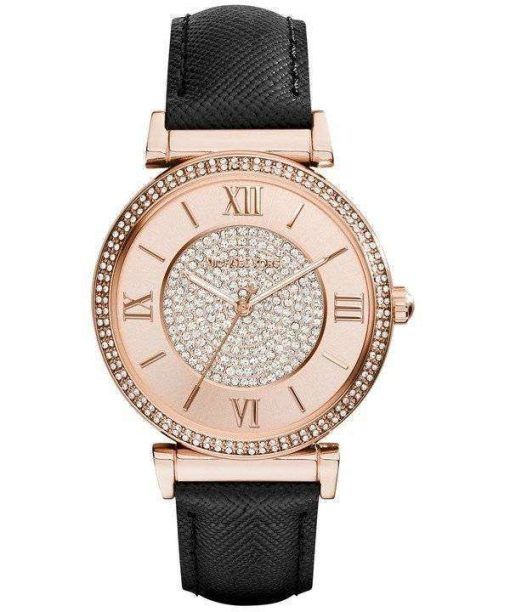 Michael Kors Catlin Rose Crystal-Set MK2376 Womens Watch