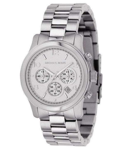 Michael Kors Silver Chronograph MK5076 Womens Watch