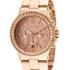 Michael Kors Baguette Bezel Chronograph MK5412 Womens Watch