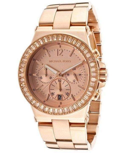 Michael Kors Baguette Bezel Chronograph MK5412 Womens Watch