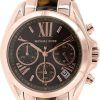 Michael Kors Bradshaw Chronograph Tortoise Shell Acetate MK5944 Womens Watch