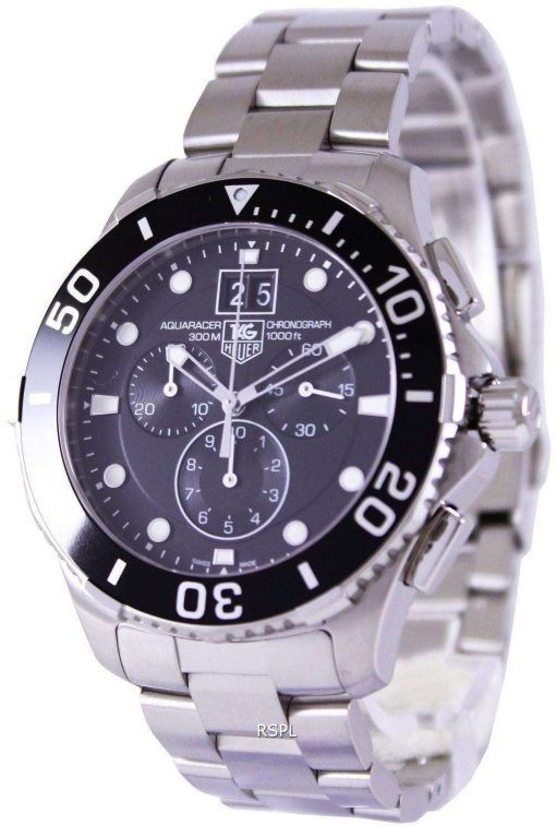 Tag Heuer Aquaracer Grande Date Chronograph 300M CAN1010.BA0821 Mens Watch