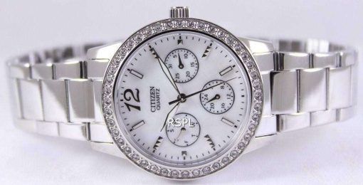 Citizen Quartz Swarovski Crystals ED8090-53D Womens Watch