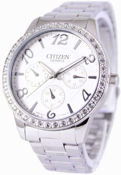 Citizen Quartz Swarovski Crystals ED8120-54A Womens Watch