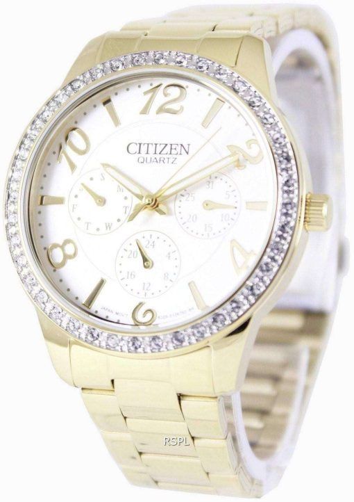 Citizen Quartz Swarovski Crystals ED8122-59A Womens Watch