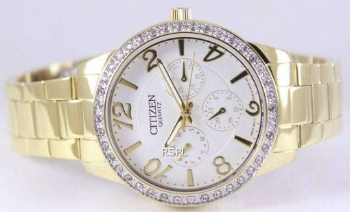 Citizen Quartz Swarovski Crystals ED8122-59A Womens Watch