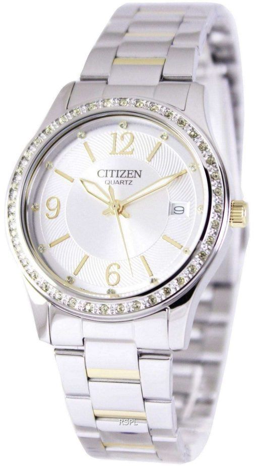 Citizen Quartz Swarovski Elements EV0044-58A Womens Watch