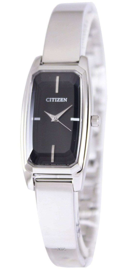 Citizen Analogue Quartz Black Dial EX0310-53E Womens Watch