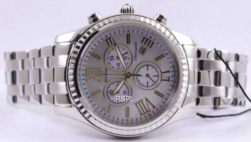 Citizen Eco-Drive AML Chronograph FB1360-54D Womens Watch 5 Citizen Eco-Drive AML Chronograph FB1360-54D Womens Watch