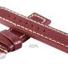 Brown Ratio Brand Leather Strap 22mm For SKX007, SKX009, SKX011, SRP497, SRP641