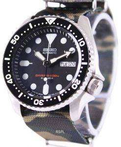 Seiko Automatic Diver's 200M Army NATO Strap SKX007J1-NATO5 Mens Watch