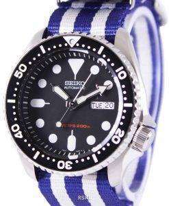 Seiko Automatic Divers 200M NATO Strap SKX007K1-NATO2 Mens Watch