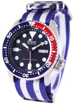 Seiko Automatic Divers 200M NATO Strap SKX009K1-NATO2 Mens Watch