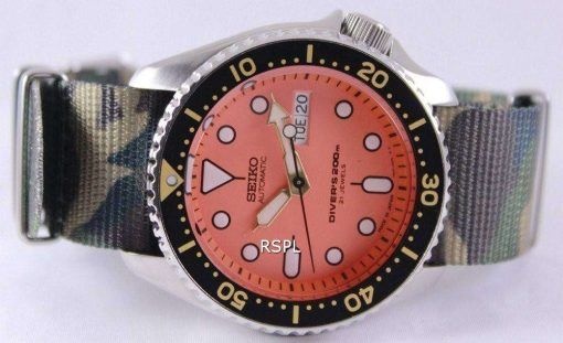 Seiko Automatic Divers 200M Army NATO Strap SKX011J1-NATO5 Mens Watch