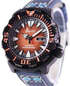 Seiko 5 Sports Automatic Divers 200M Ratio Blue Leather SRP311K1-LS5 Mens Watch