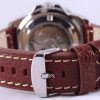 Seiko 5 Sports Automatic Ratio Brown Leather SRP481K1-LS1 Mens Watch