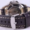 Seiko 5 Sports Automatic Ratio Black Leather SRP481K1-LS2 Mens Watch