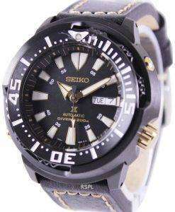 Seiko Prospex Baby Tuna Automatic Divers 200M Leather Strap SRP641K1-LS2 Mens Watch