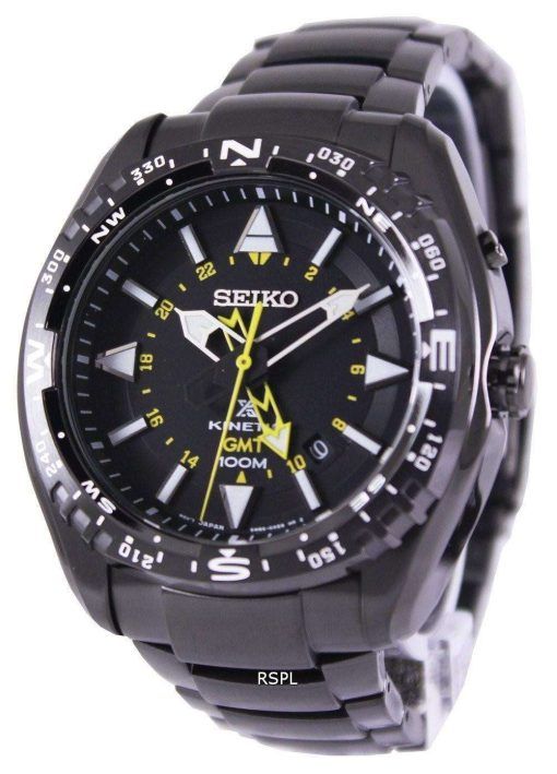 Seiko Prospex Land Kinetic GMT 100M SUN047P1 SUN047P Mens Watch