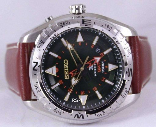 Seiko Prospex Land Kinetic GMT 100M SUN051P1 SUN051P Mens Watch