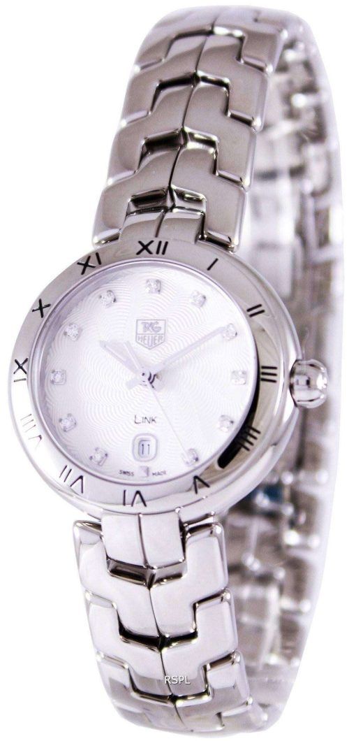 Tag Heuer Link Bracelet Diamond Dial WAT1411.BA0954 Womens Watch