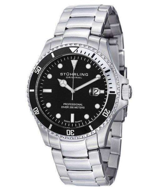 Stuhrling Original Regatta Quartz Divers 200M 326B.331113 Mens Watch