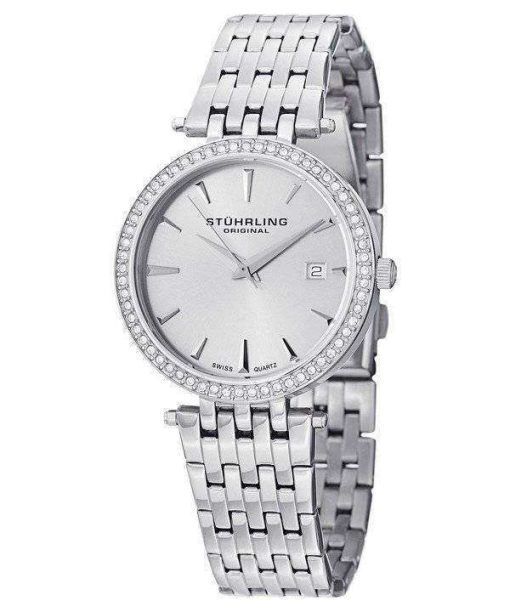 Stuhrling Original Garland Swarovski Crystal 579.01 Womens Watch