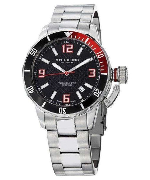 Stuhrling Original Divers 200M Quartz 676.01.SET Mens Watch