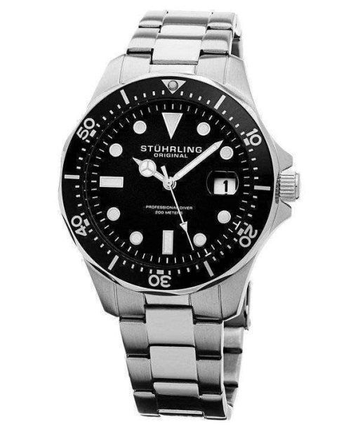 Stuhrling Original Regatta Quartz Divers 200M 824.01 Mens Watch