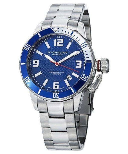 Stuhrling Original Divers 200M Quartz 676.02.SET Mens Watch