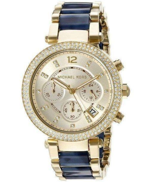 Michael Kors Parker Multi-Function Champagne Dial MK6238 Womens Watch