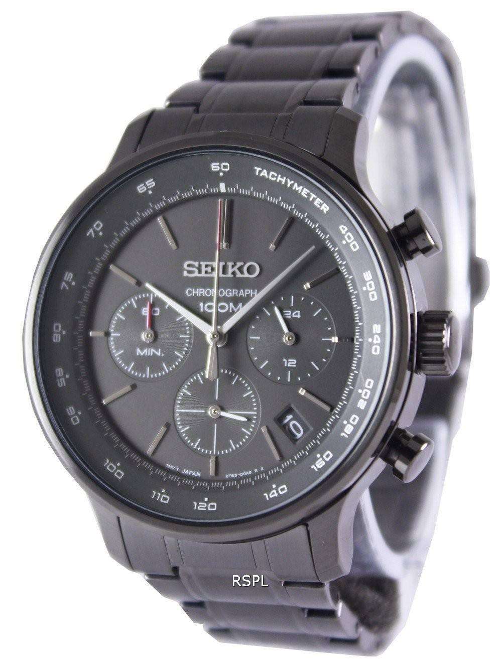 Seiko Chronograph Quartz Tachymeter SSB167P1 SSB167P Men's Watch 1 Seiko Chronograph Quartz Tachymeter SSB167P1 SSB167P Men's Watch