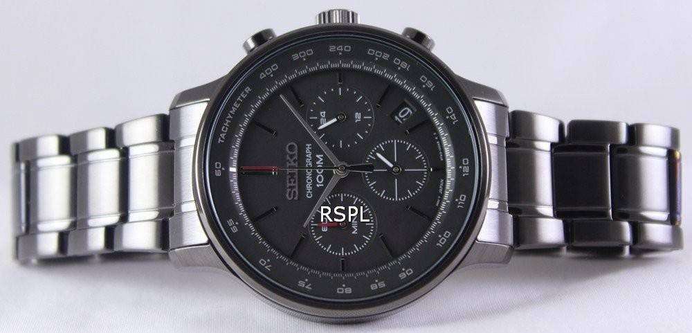 Seiko Chronograph Quartz Tachymeter SSB167P1 SSB167P Men's Watch 4 Seiko Chronograph Quartz Tachymeter SSB167P1 SSB167P Men's Watch