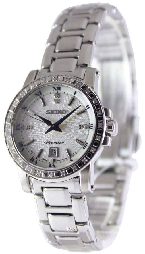 Seiko Premier Quartz Diamonds SXDG57P1 SXDG57P Women's Watch